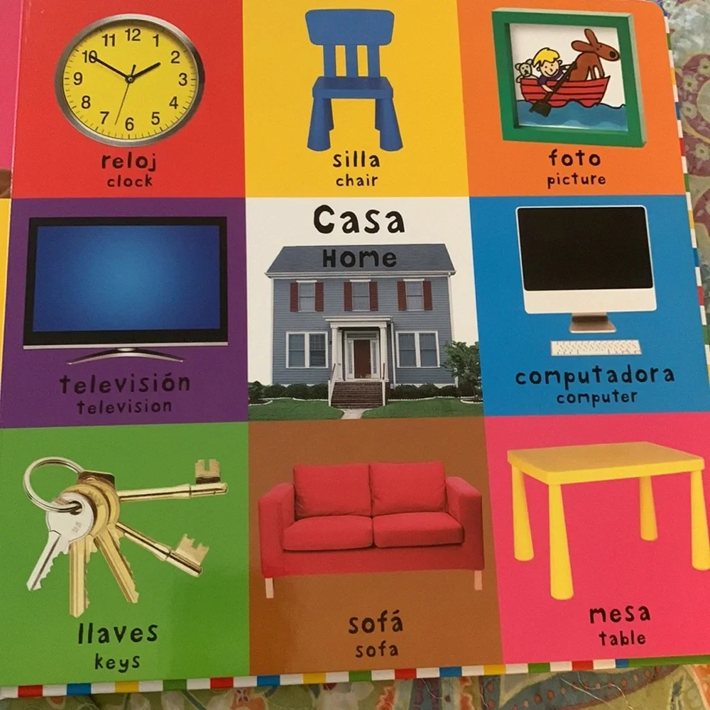 Priddy Books 100 First Primeras Words Palabras in English and Spanish